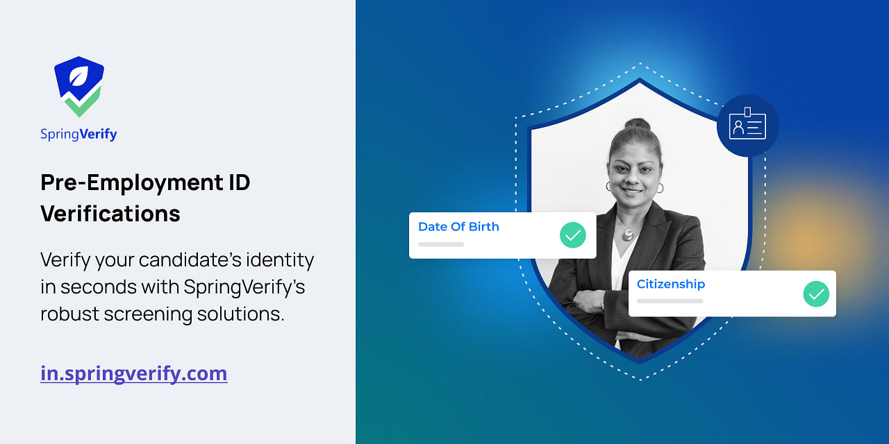 Instant Identity Verification Service Springverify India